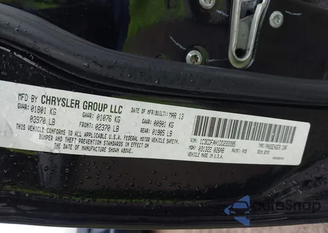 2013 Dodge Dart Aero from USA, damaged, VIN 1C3CDFAH1DD233395